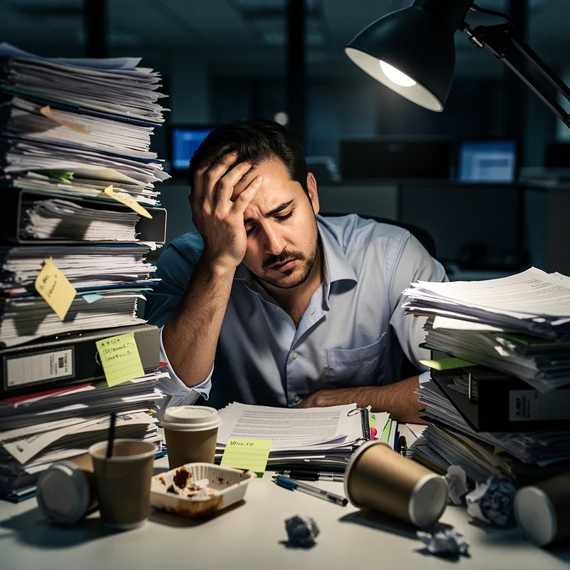 overworked