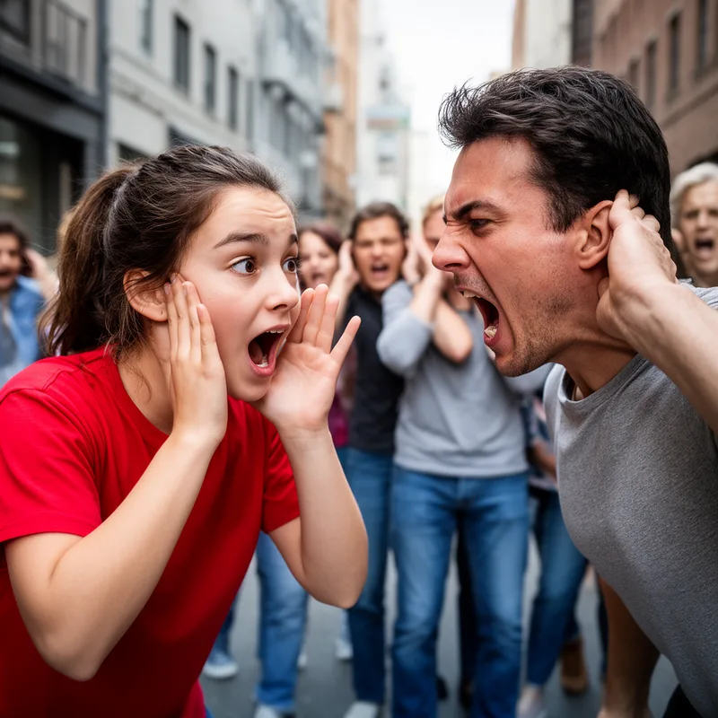 to outshout