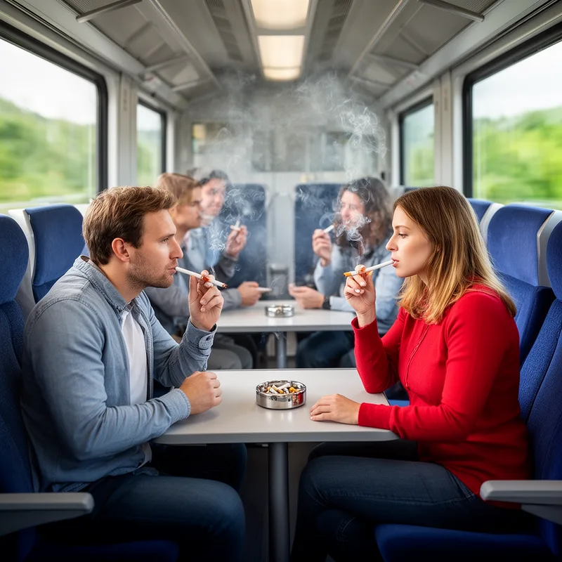 smoking carriage