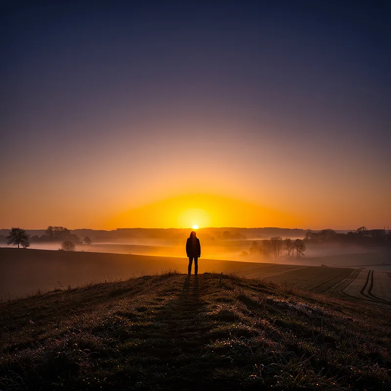 crack of dawn