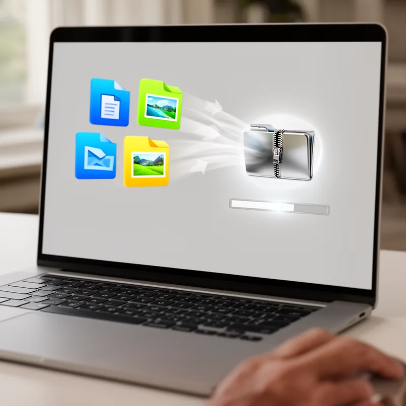 to zip a file