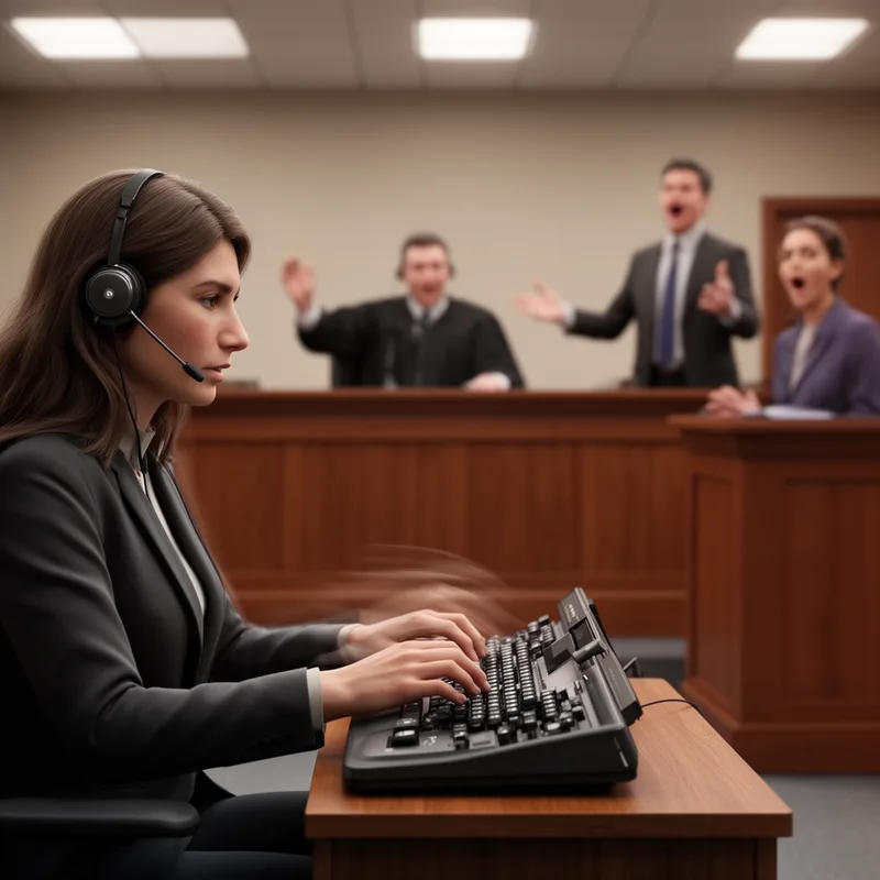 stenotypist