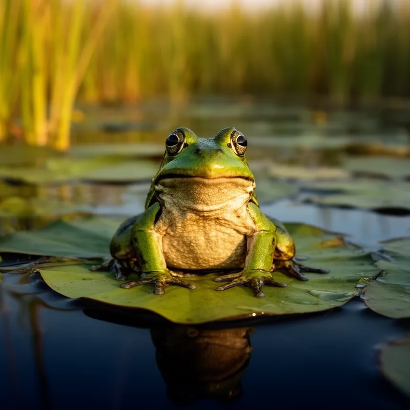 green frog