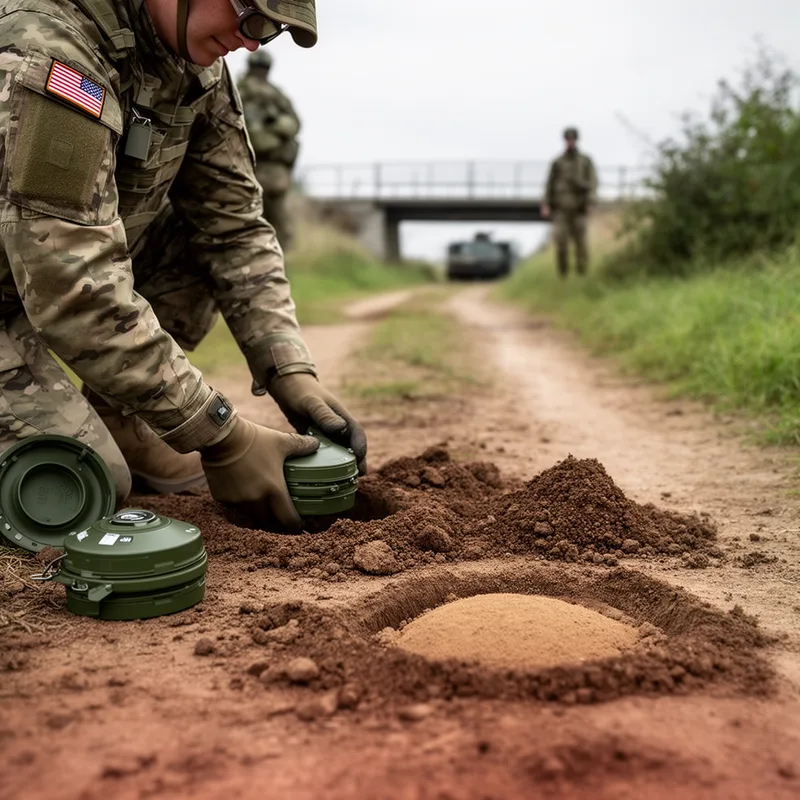 to landmine