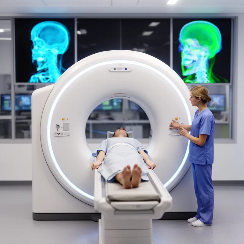 computerized axial tomography scanner