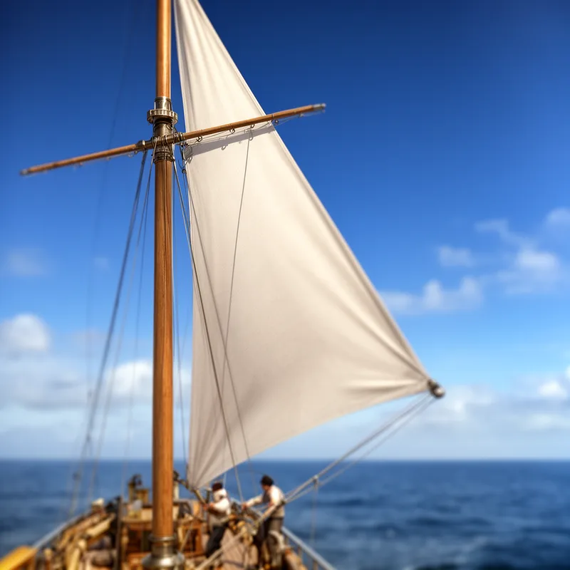 fore-and-aft topsail