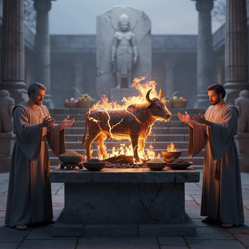 to immolate