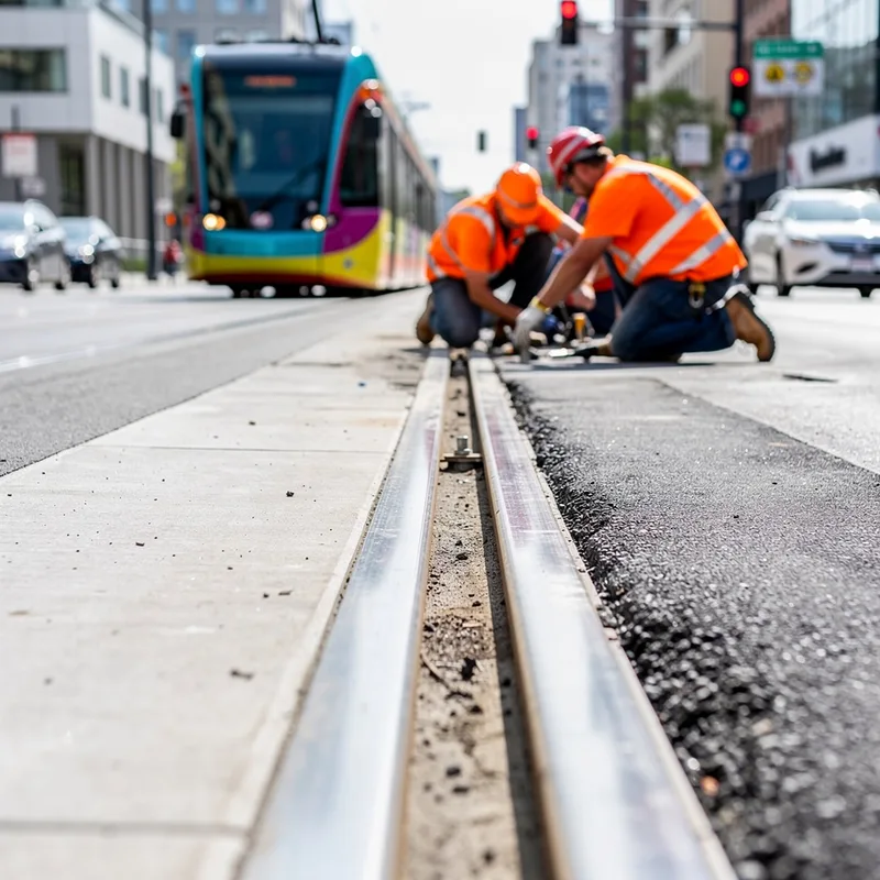 streetcar track