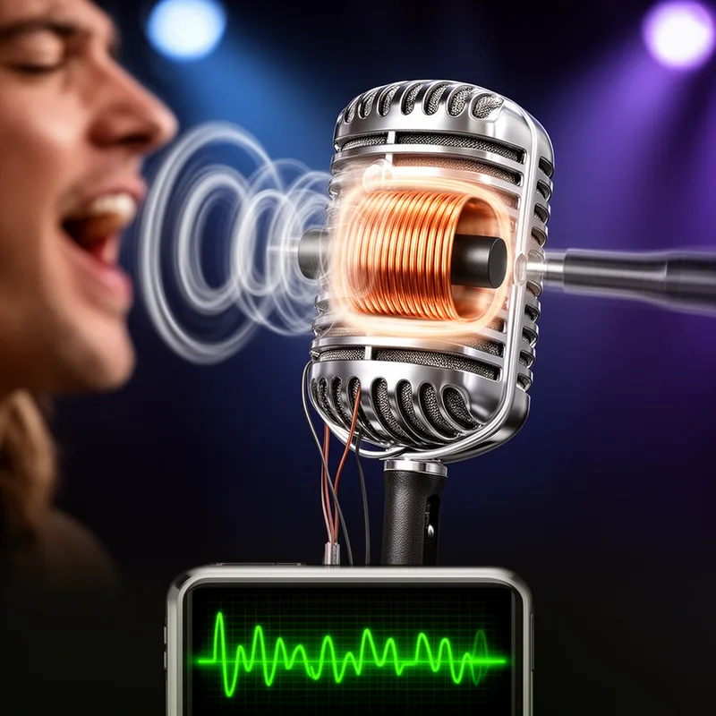 moving-coil microphone