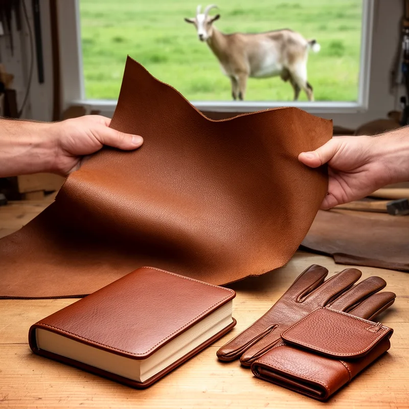 goatskin leather