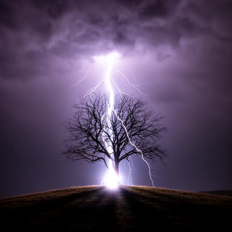 lightning strike