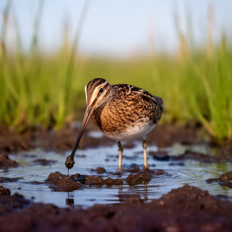 Gallinago gallinago delicata