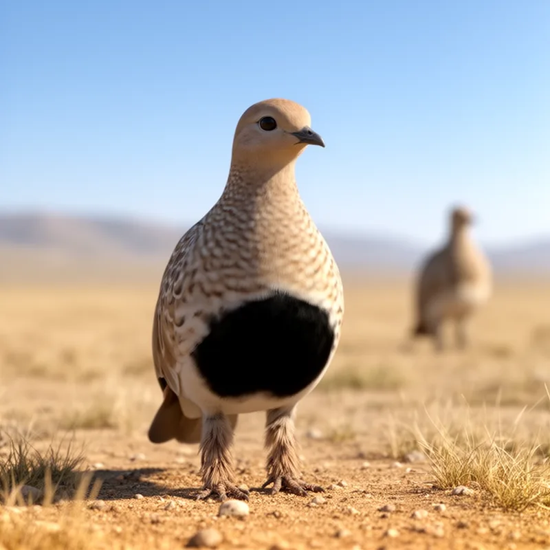 Syrrhaptes paradoxus