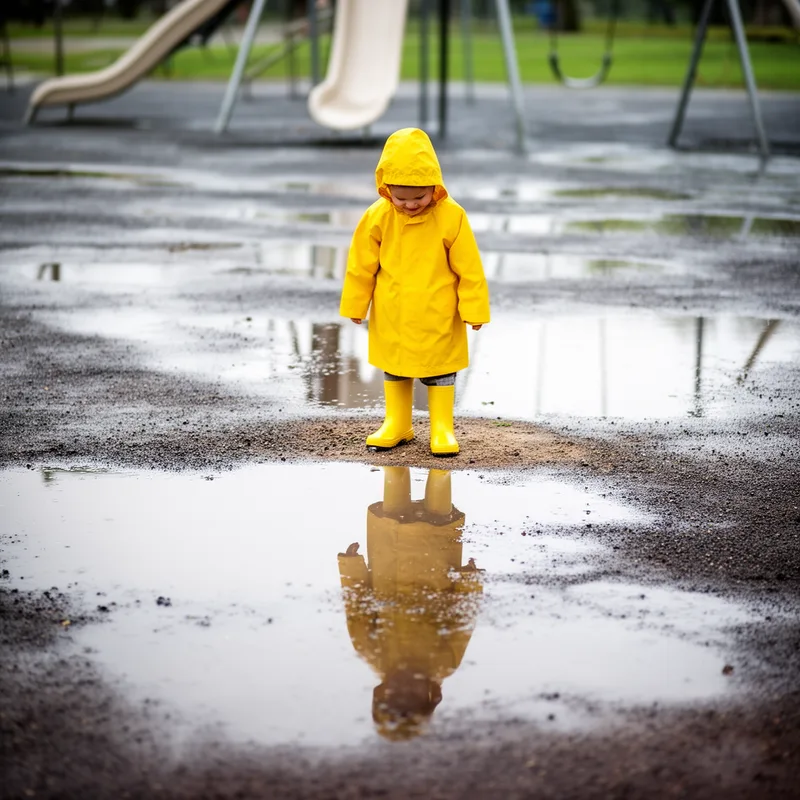 puddled