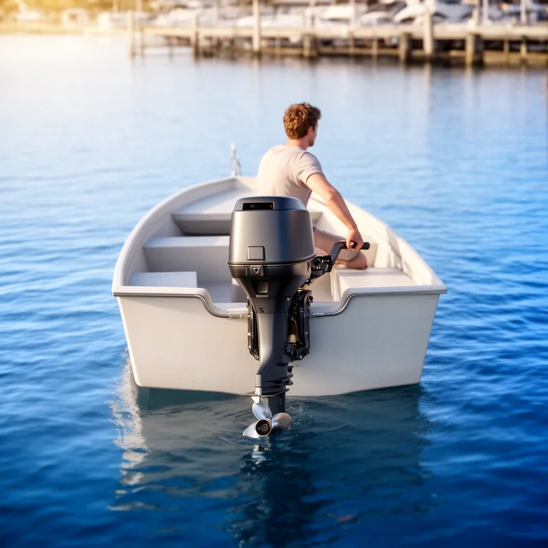 outboard motorboat