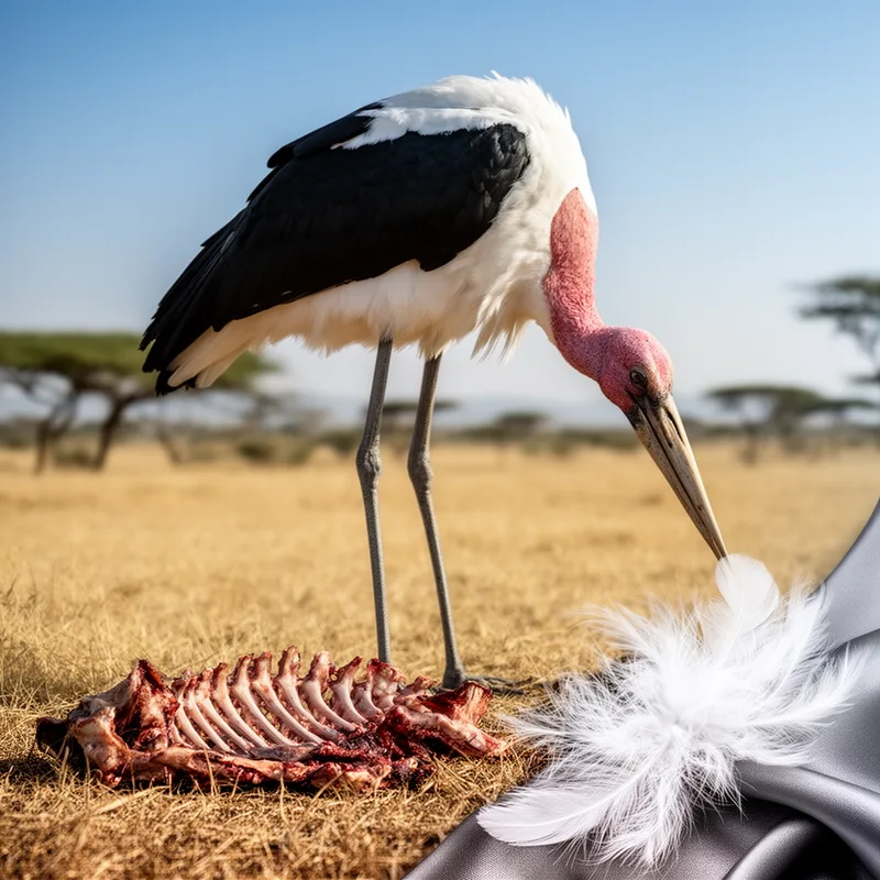 marabou stork