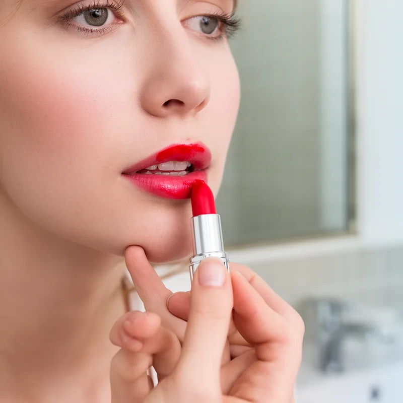 to lipstick