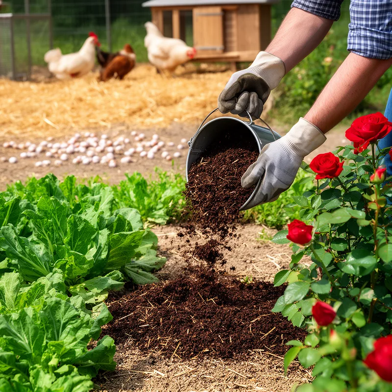 chicken manure