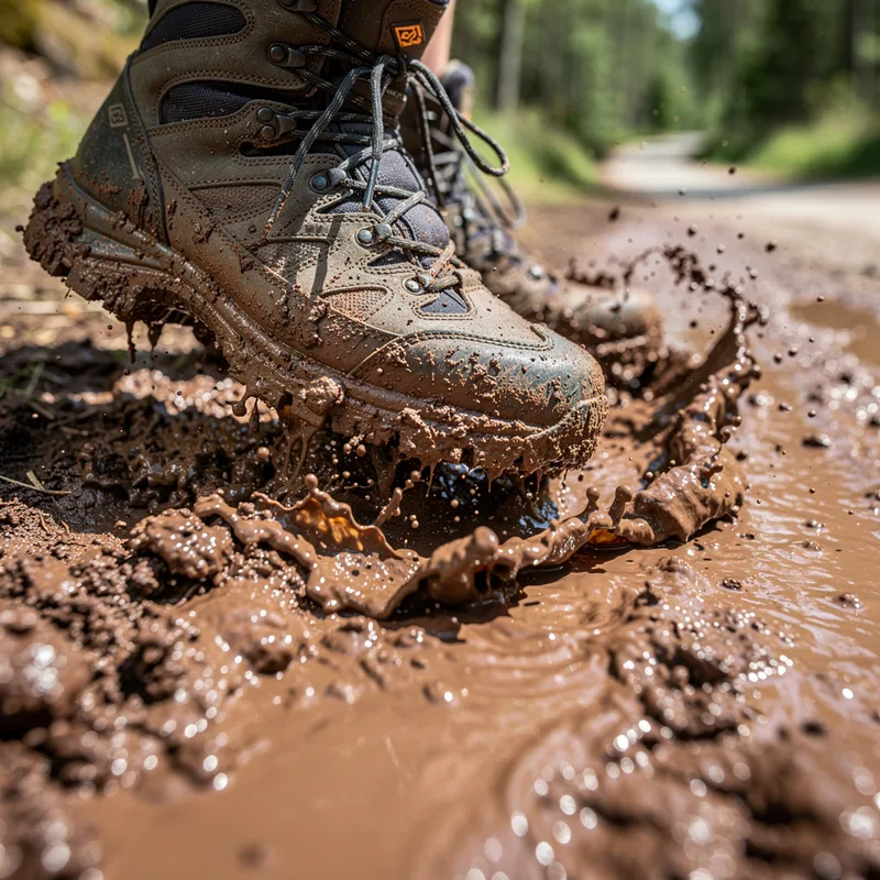 muddy