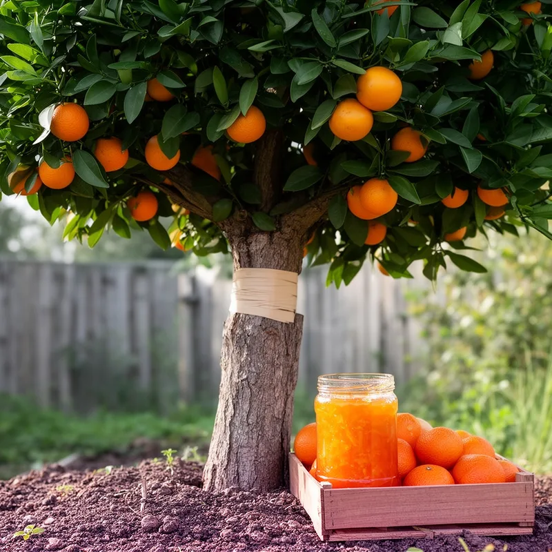 bitter orange tree