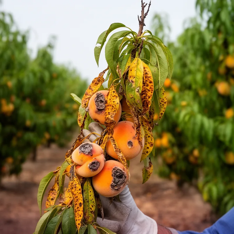 peach blight
