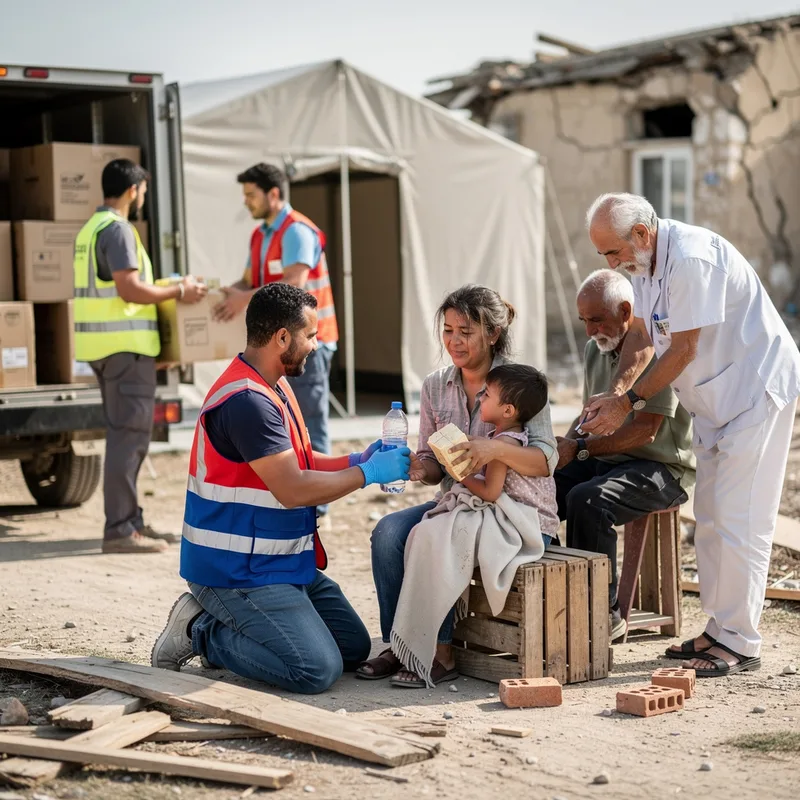 to provide aid