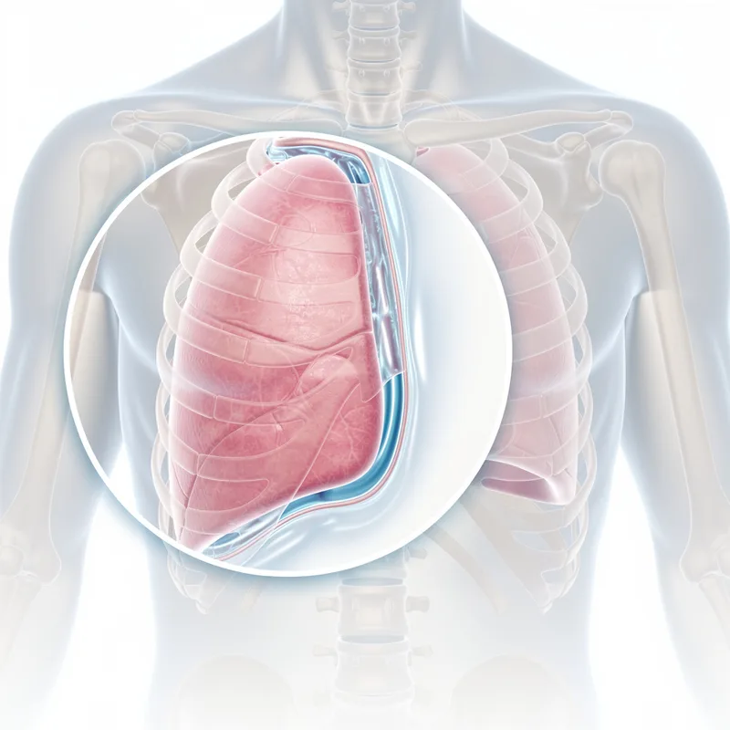 pleural space