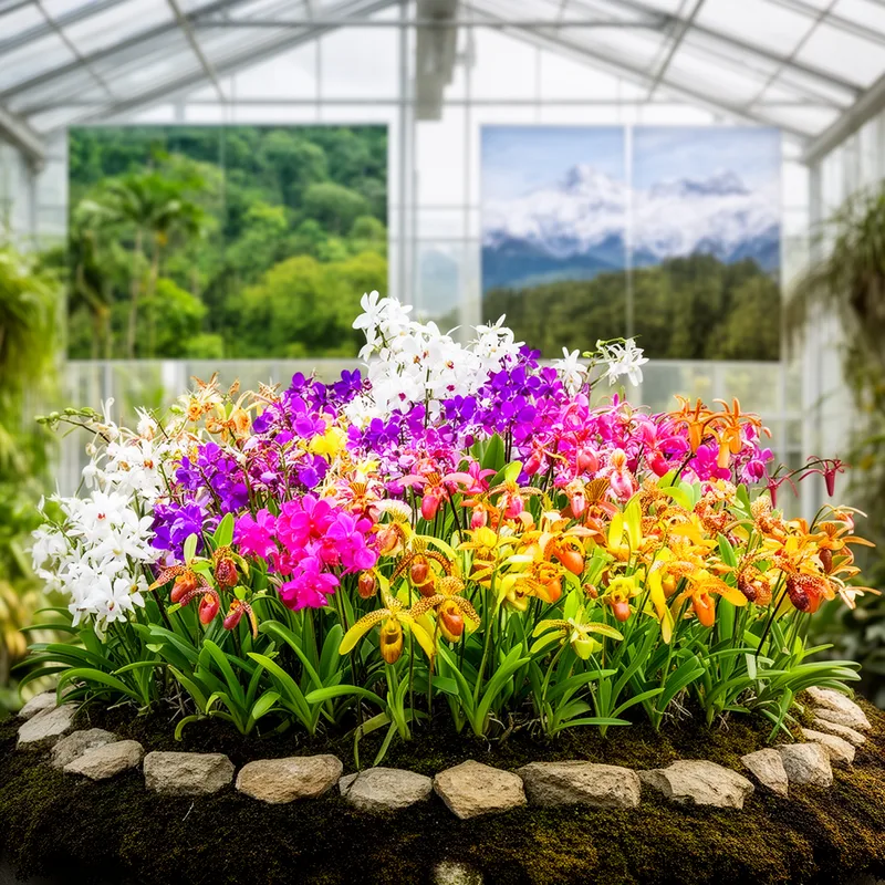 orchid family