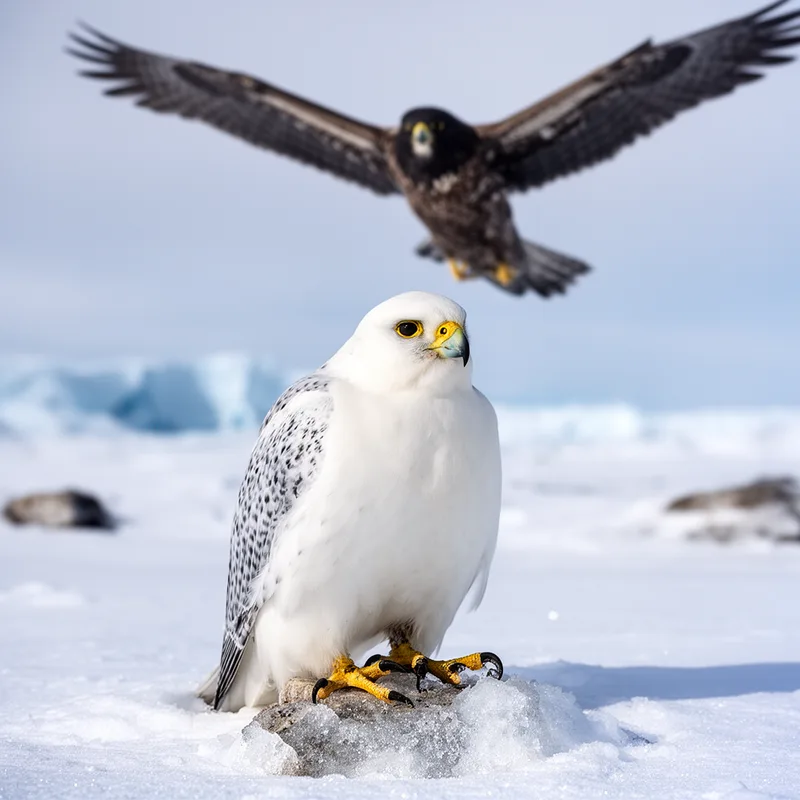 Falco rusticolus