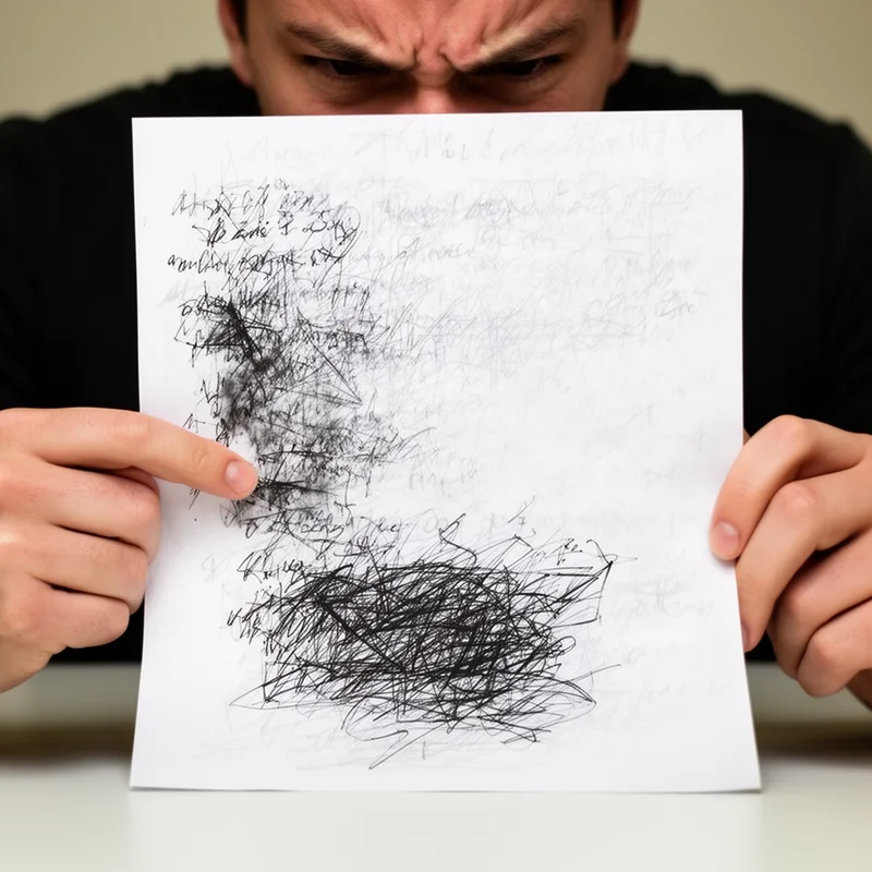 unreadably