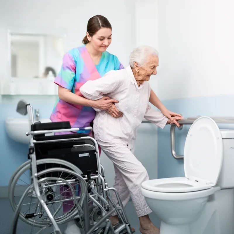toileting