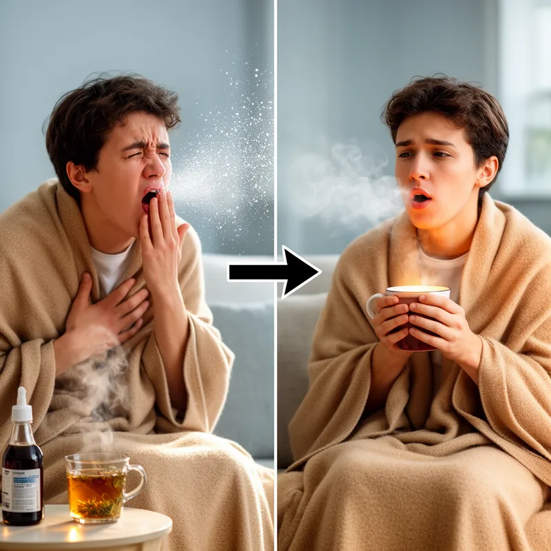 to soften someone's cough