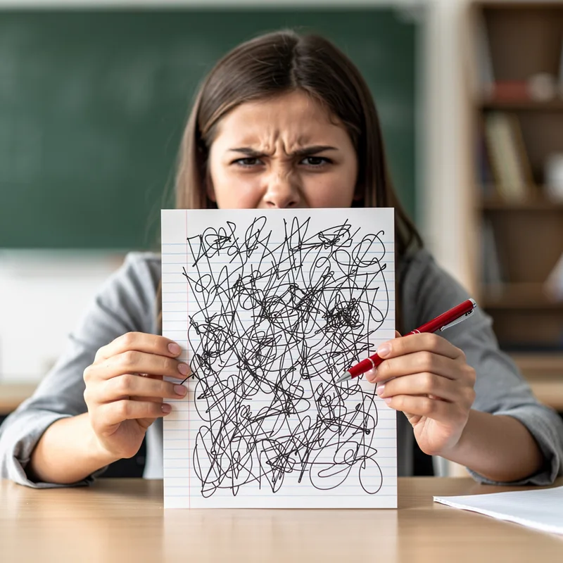 chicken scratch