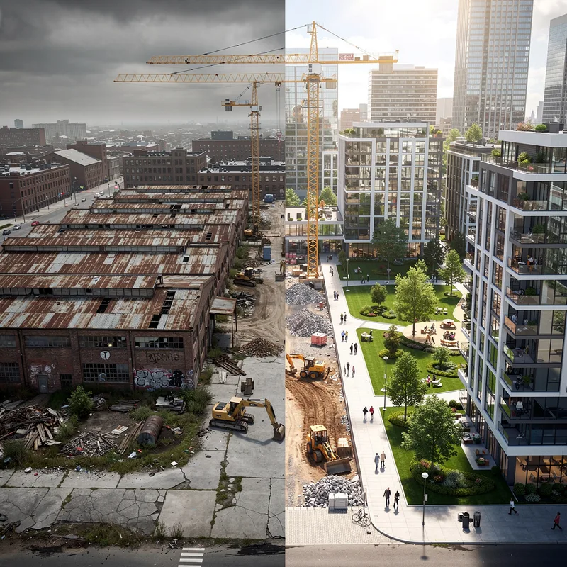 to redevelop