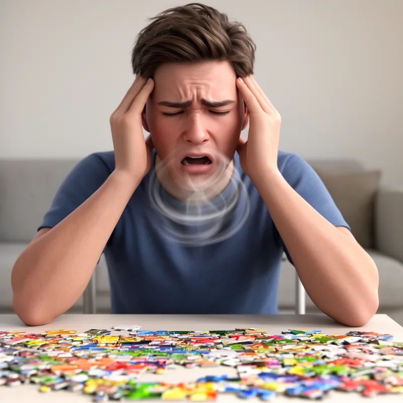 moan of frustration