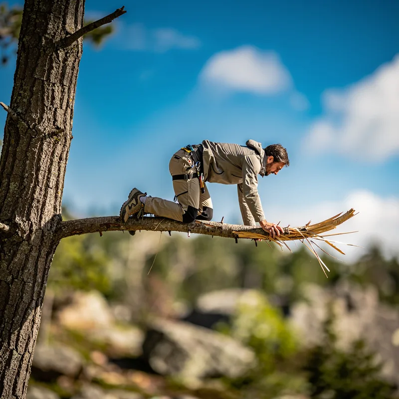 out on a limb