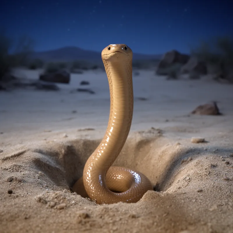glossy snake