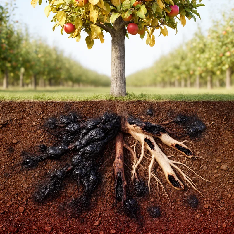 black root rot fungus