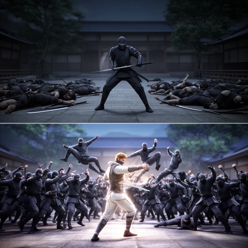 Law of Conservation of Ninjutsu