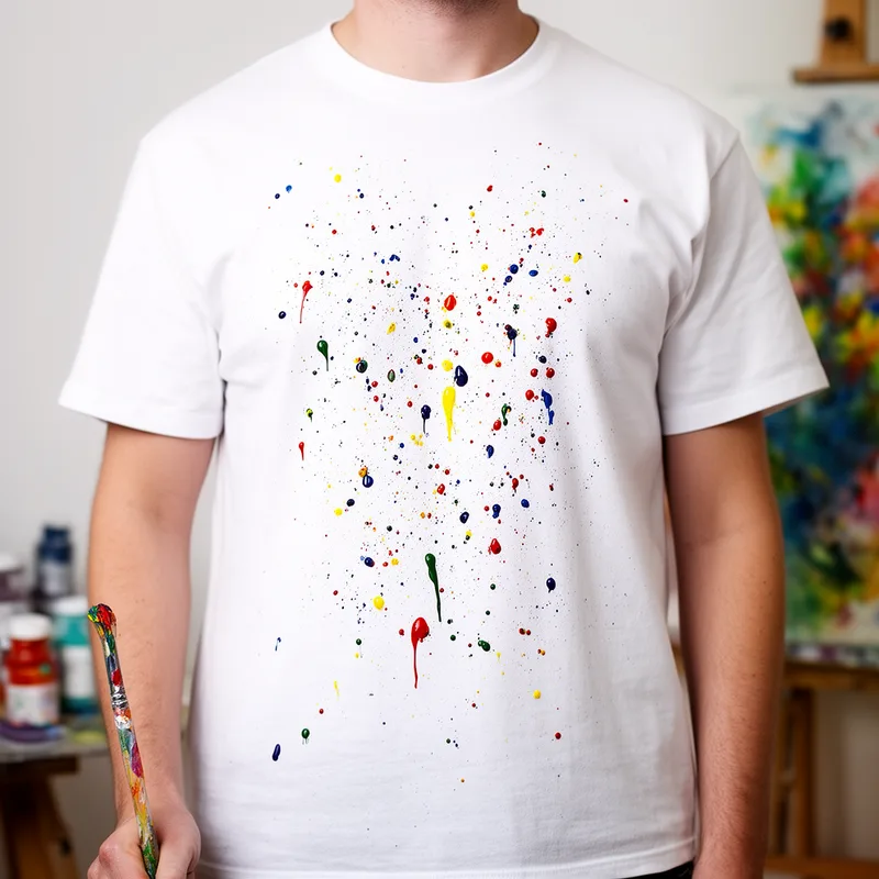 spattered