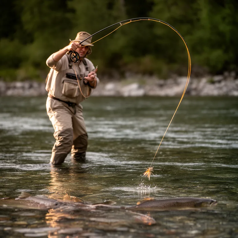 fly casting