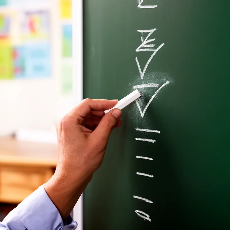to chalk off