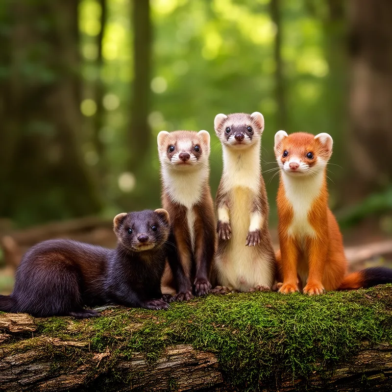 genus Mustela