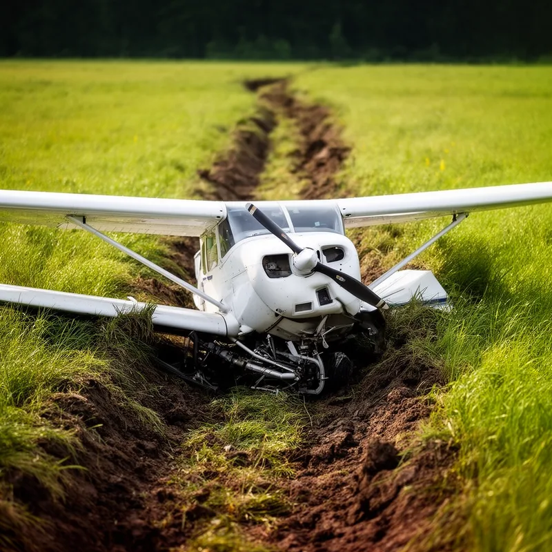 to crash land