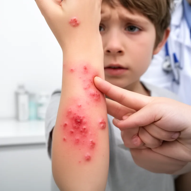 skin eruption