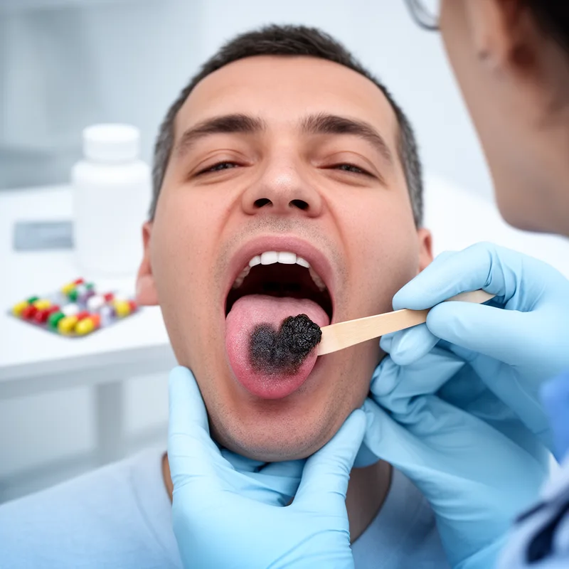 black tongue