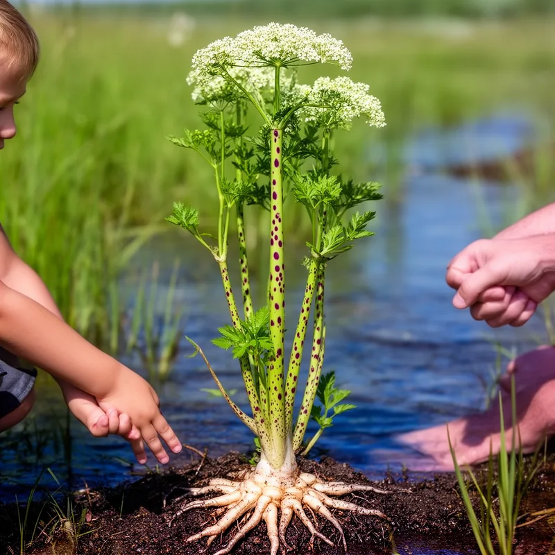 spotted water hemlock