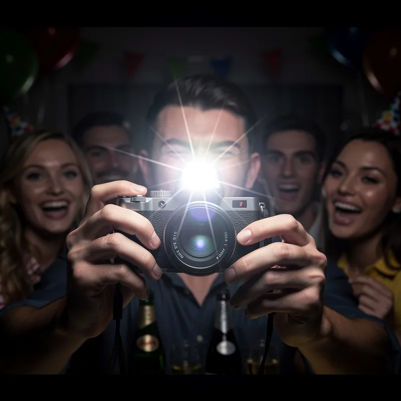 camera flash