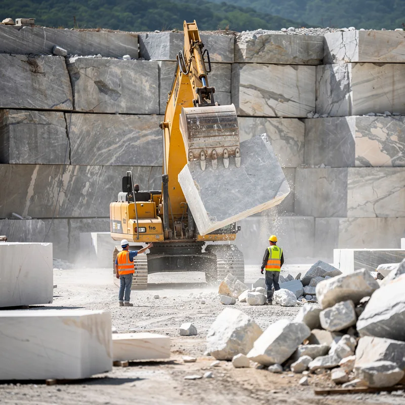 to quarry