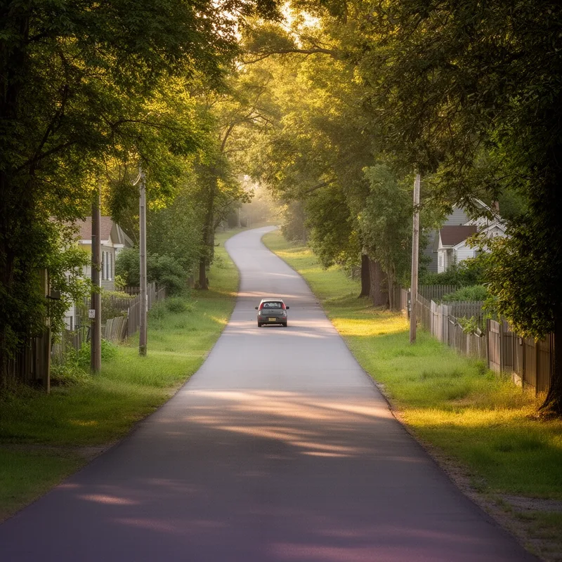 back road